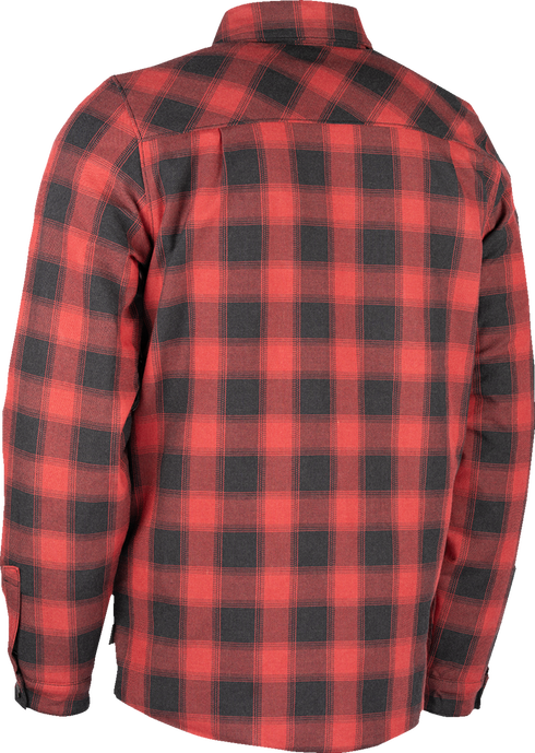 ICON Fallblock Flannel™ Jacket - Red - Large 2820-7752