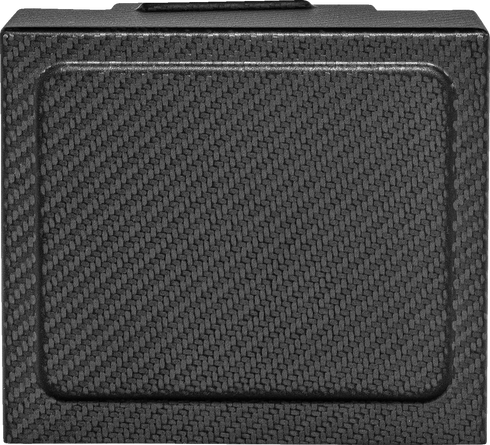 SADDLEMEN Battery Cover - Carbon Fiber - Matte Black CF-899-04-002M