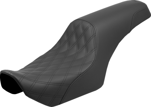 SADDLEMEN Seat - Profiler™ - Black - Lattice Stitch - Nightster '22-'25 822-11-149