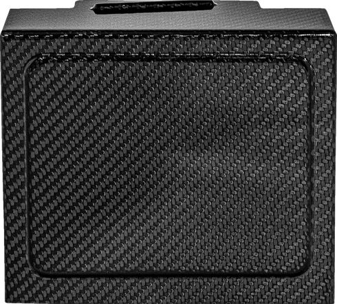 SADDLEMEN Battery Cover - Carbon Fiber - Gloss Black CF-899-04-002