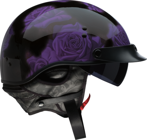Z1R Vagrant NC Helmet - Rose - Black/Purple - XS 0103-1444