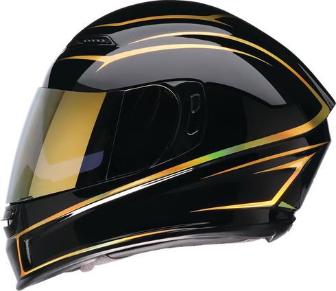 Z1R Jackal Helmet - Foil - Black/Gold - Large 0101-18407