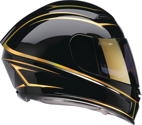 Z1R Jackal Helmet - Foil - Black/Gold - 2XL 0101-18409