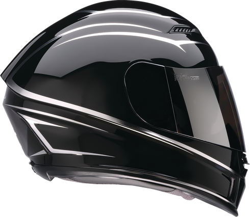 Z1R Jackal Helmet - Foil - Black/Silver - 2XL 0101-18415