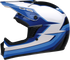 Z1R Child Dirt Maxx Helmet - Vortex - Blue/White - S/M 0111-1744