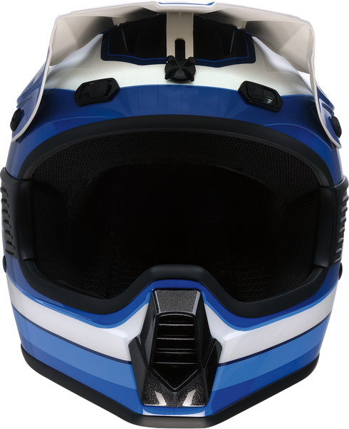 Z1R Child Dirt Maxx Helmet - Vortex - Blue/White - S/M 0111-1744