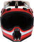 Z1R Child Dirt Maxx Helmet - Vortex - Red/White - S/M 0111-1741