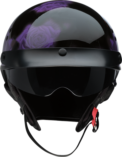 Z1R Vagrant NC Helmet - Rose - Black/Purple - Medium 0103-1446