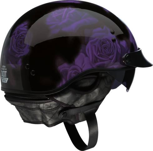 Z1R Vagrant NC Helmet - Rose - Black/Purple - Large 0103-1447