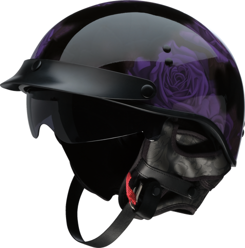 Z1R Vagrant NC Helmet - Rose - Black/Purple - XL 0103-1448