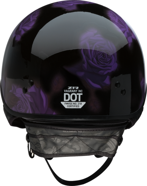 Z1R Vagrant NC Helmet - Rose - Black/Purple - XL 0103-1448