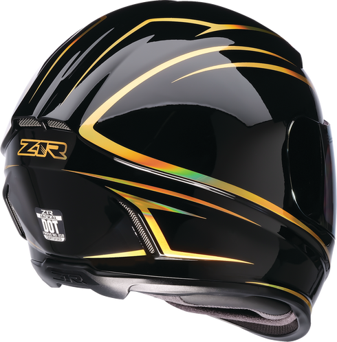 Z1R Jackal Helmet - Foil - Black/Gold - XS 0101-18404