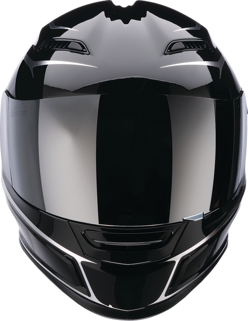 Z1R Jackal Helmet - Foil - Black/Silver - Medium 0101-18412