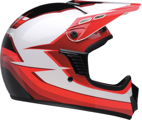 Z1R Child Dirt Maxx Helmet - Vortex - Red/White - L/XL 0111-1743