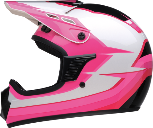 Z1R Child Dirt Maxx Helmet - Vortex - Pink/White - S/M 0111-1746