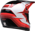 Z1R Child Dirt Maxx Helmet - Vortex - Red/White - L/XL 0111-1743