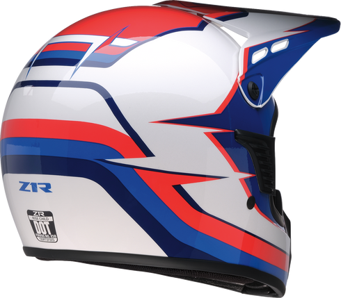 Z1R Child Dirt Maxx Helmet - Vortex - Red/White/Blue - L/XL 0111-1749
