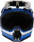 Z1R Child Dirt Maxx Helmet - Vortex - Blue/White - L/XL 0111-1745