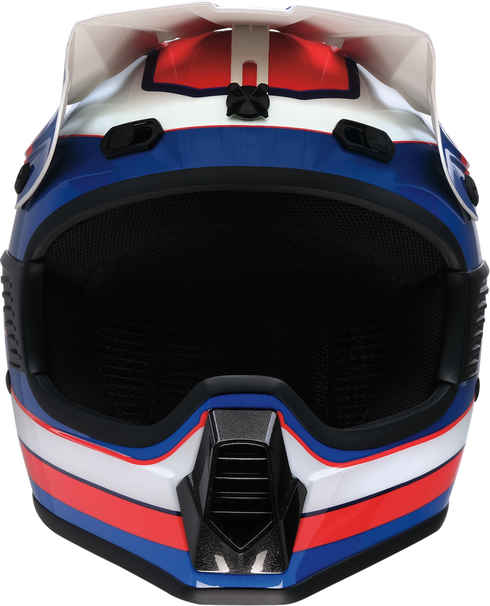 Z1R Child Dirt Maxx Helmet - Vortex - Red/White/Blue - S/M 0111-1748