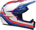 Z1R Child Dirt Maxx Helmet - Vortex - Red/White/Blue - S/M 0111-1748