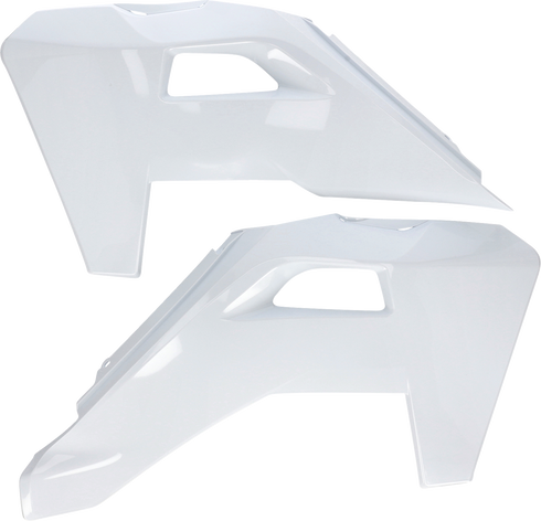 ACERBIS Radiator Shrouds - '20 OEM White 2986686811