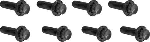 ARLEN NESS Bolt Kit - Lifter Block - 12-Point - Titanium - Black 300-936