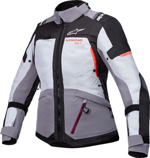 ALPINESTARS Stella Andes v4 Drystar? Jacket - Dark Gray/Ice Gray/Black/Coral - Large 3210126-9276-L