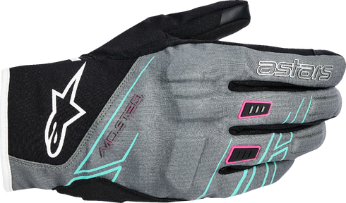 ALPINESTARS Stella Moblast WP Gloves - Fur Gray/Black/Fluo Pink - 2XL 3530126-1598-2XL