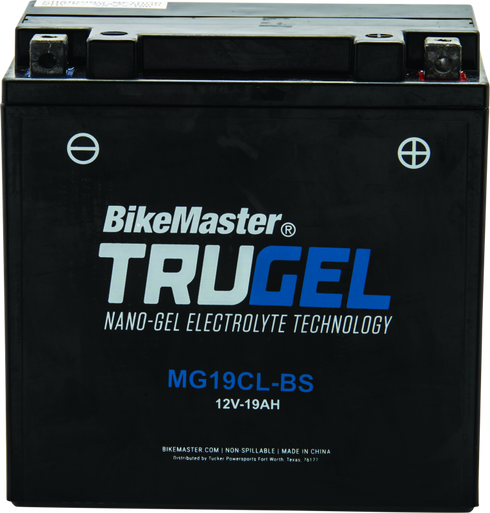 BikeMaster TruGel Battery - MG19CL-BS