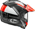 ARAI HELMETS XD-5 Helmet - Cosmic - Red - Small 0140-0484