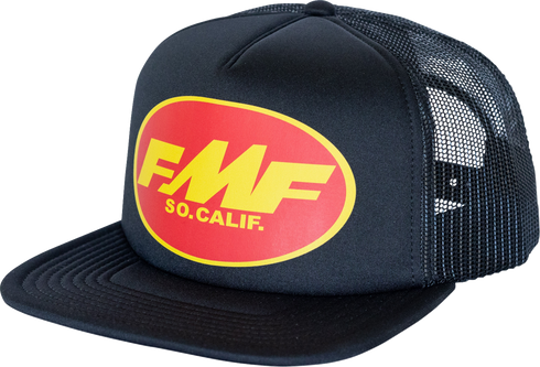 FMF Big Pro Trucker Hat - Black HO25196901BLK