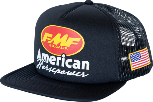 FMF Pony Power Trucker Hat - Black HO25196902BLK