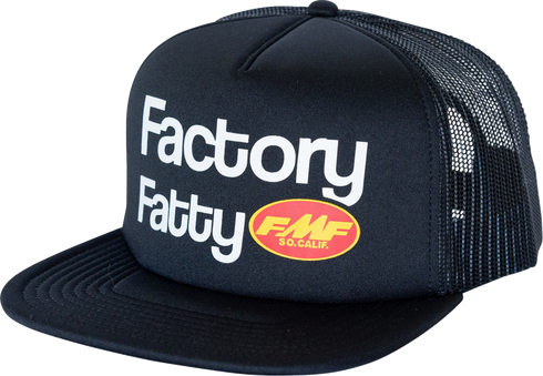 FMF Fatty Trucker Hat - Black HO25196905BLK