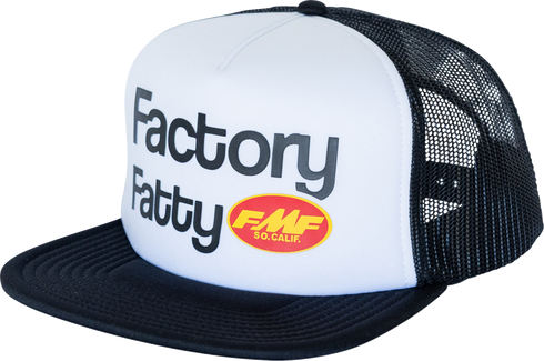 FMF Fatty Trucker Hat - White HO25196905WHT