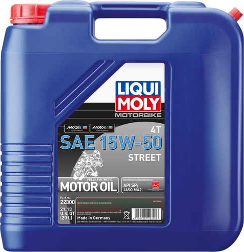 LIQUI MOLY Street 4T Oil - 15W-50 - 20 liter 22300