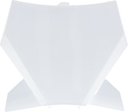 ACERBIS Front Number Plate - White 2987170002