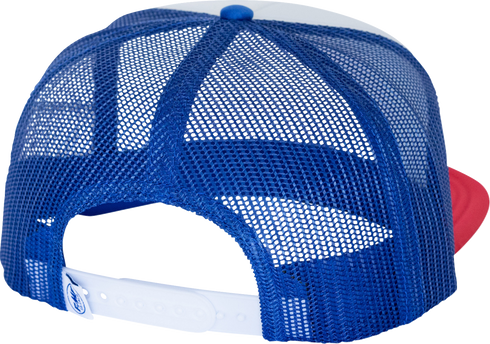 FMF Big Pro Trucker Hat - White HO25196901WHT