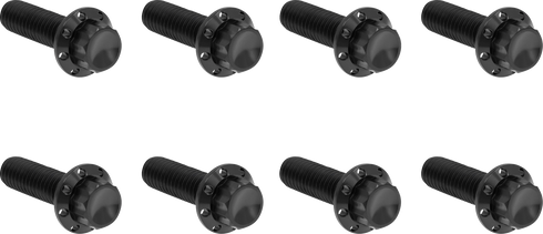 ARLEN NESS Bolt Kit - Trap Door - Titanium - 12-Point - M8 - Black 300-710