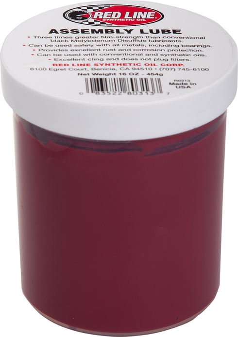 RED LINE SYNTHETIC OIL Assembly Lube - 16 oz 80313