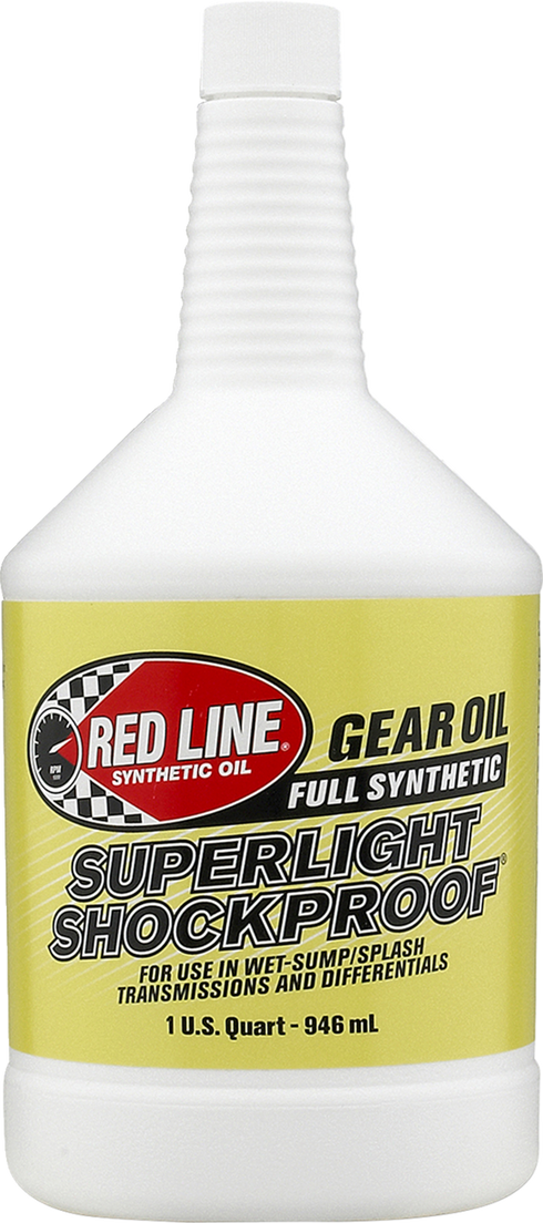 RED LINE SYNTHETIC OIL Superlight Shockproof? Gear Oil - 1 US quart 58504