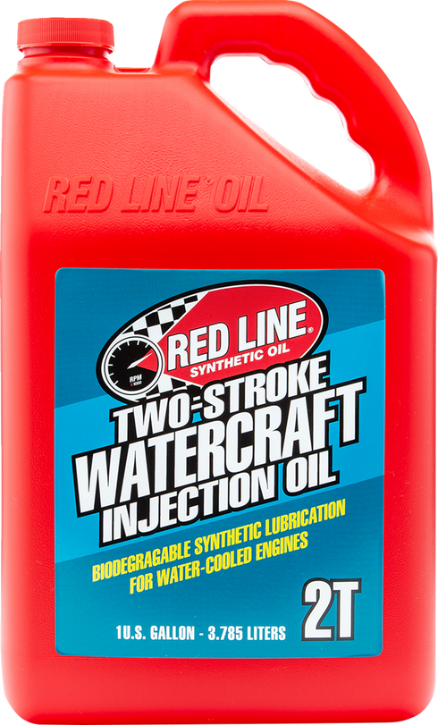 RED LINE SYNTHETIC OIL Two-Stroke Watercraft Injection Oil - 1 US gallon 40705