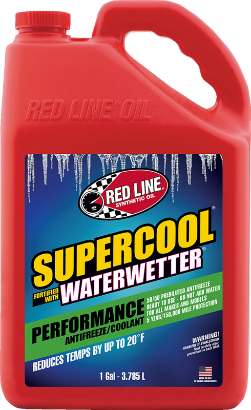 RED LINE SYNTHETIC OIL Supercool? Performance - 1 US gallon 81215