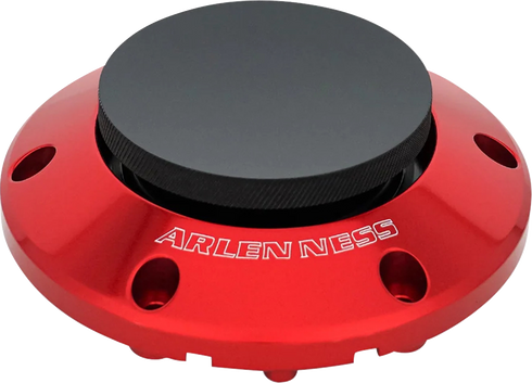 ARLEN NESS Pop-Up Gas Cap - Red 701-022