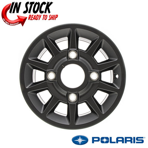 NEW OEM POLARIS RIM-FRT 14X6 CAST 53 FLASH BLACK RZR 1000 XP TURBO 1522842-655