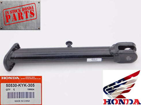 Honda Side Kick Stand Kickstand 2013-2025 CRF110F Genuine OEM 50530-KYK-910 New