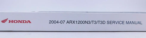 HONDA OEM SERVICE REPAIR MANUAL JETSKI 04 05 06 07 ARX1200 N3 T3 T3D 61HW153