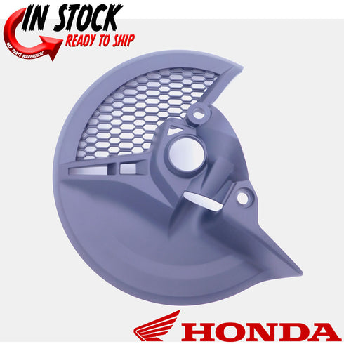 HONDA FRONT BRAKE ROTOR COVER 2017-2024 CRF450R RX RWE GENUINE OEM NEW