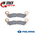 POLARIS REAR BRAKE PADS 2020-2024 POLARIS RZR PRO XP 2208161 GENUINE OEM