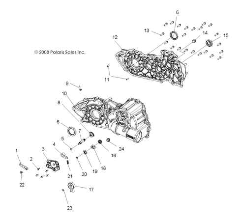 Polaris Seal 3233874 New OEM Sportsman ATP Magnum - See Fitment
