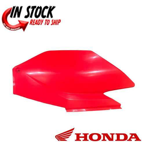HONDA RIGHT SIDE COVER NUMBER PLATE PLASTIC 2022-2025 CRF250F 83500-K99-A30 OEM